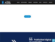 Tablet Screenshot of motion-ads.com